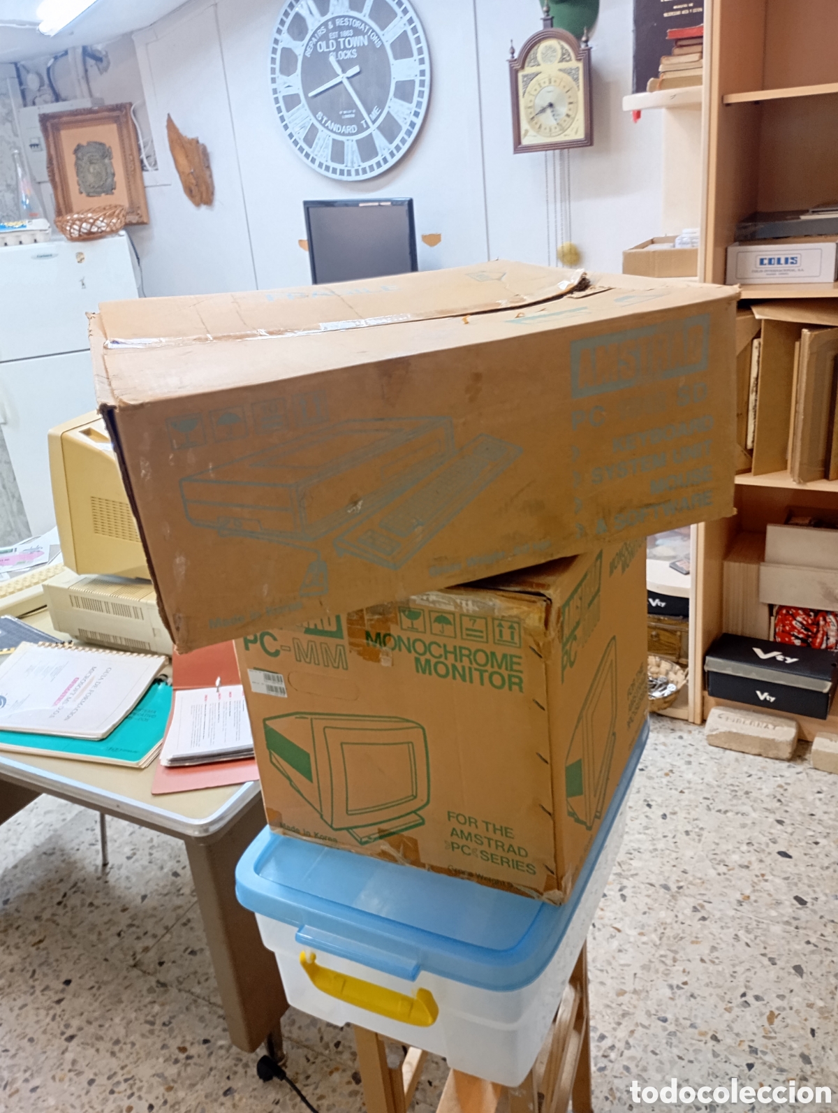 Segunda mano: Amstrad 1512 cajas, manuales, cursos, discos... - Foto 10