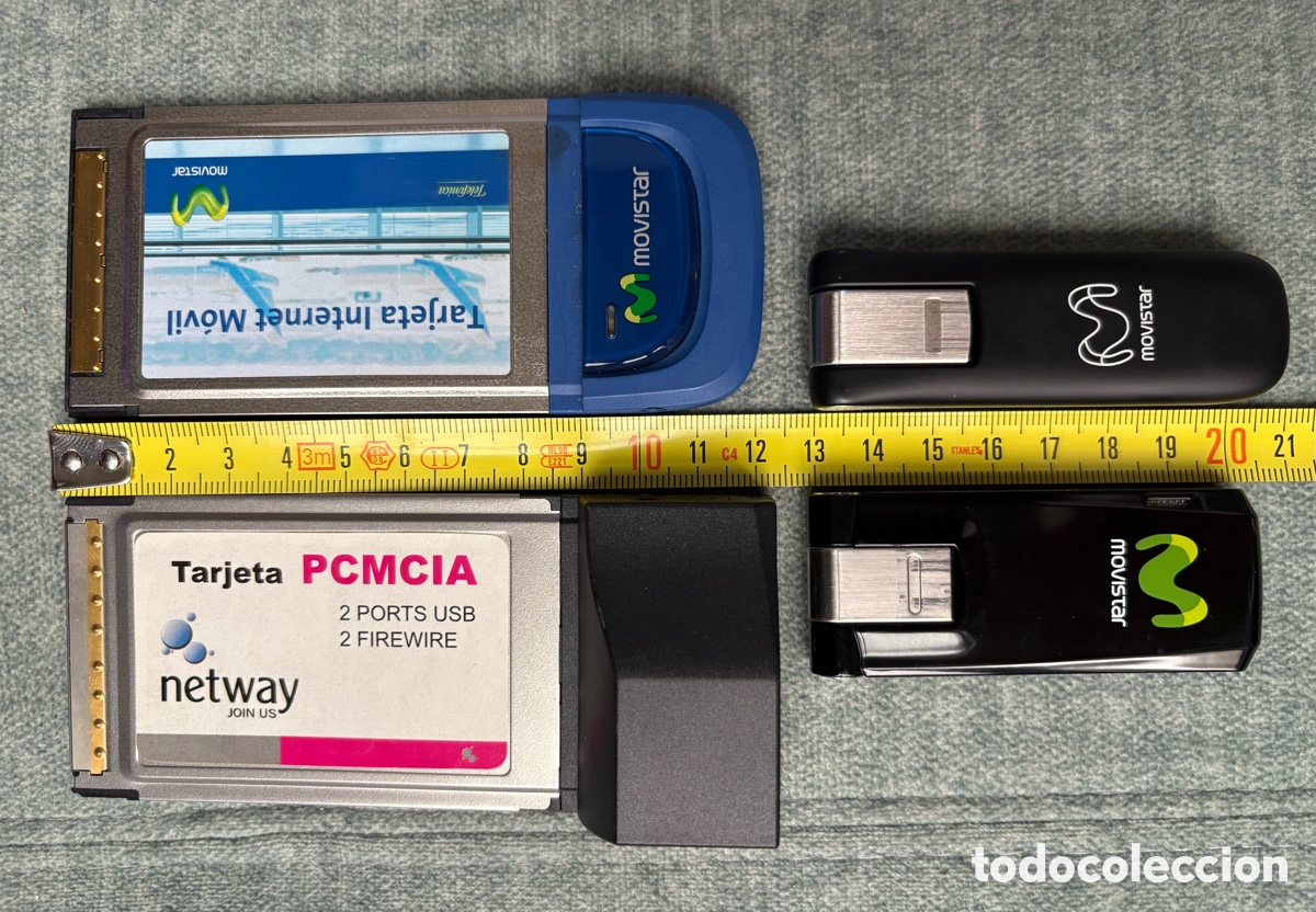 Segunda mano: (L697) Lote m&oacute;dem USB y tarjetas PCMCIA Movistar funcionando - Foto 17