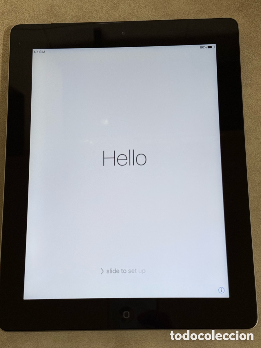 Segunda mano: iPad 3 32GB plateado con entrada para SIM - Foto 1