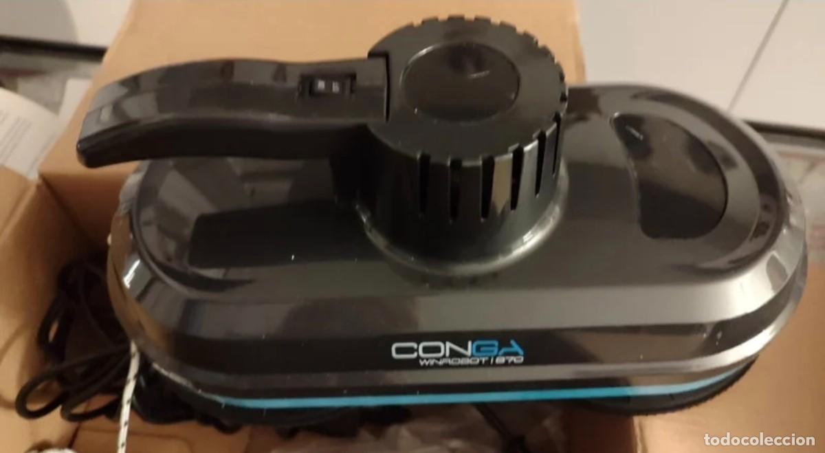 Segunda mano: Robot Limpiacristales Inteligente Cecotec Conga WinRobot 870. - Foto 2