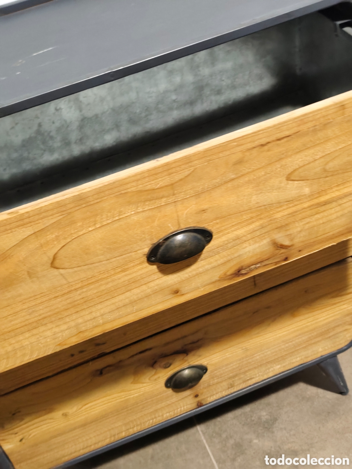 Segunda mano: Comoda industrial madera y metal Maison du Monde. - Foto 6