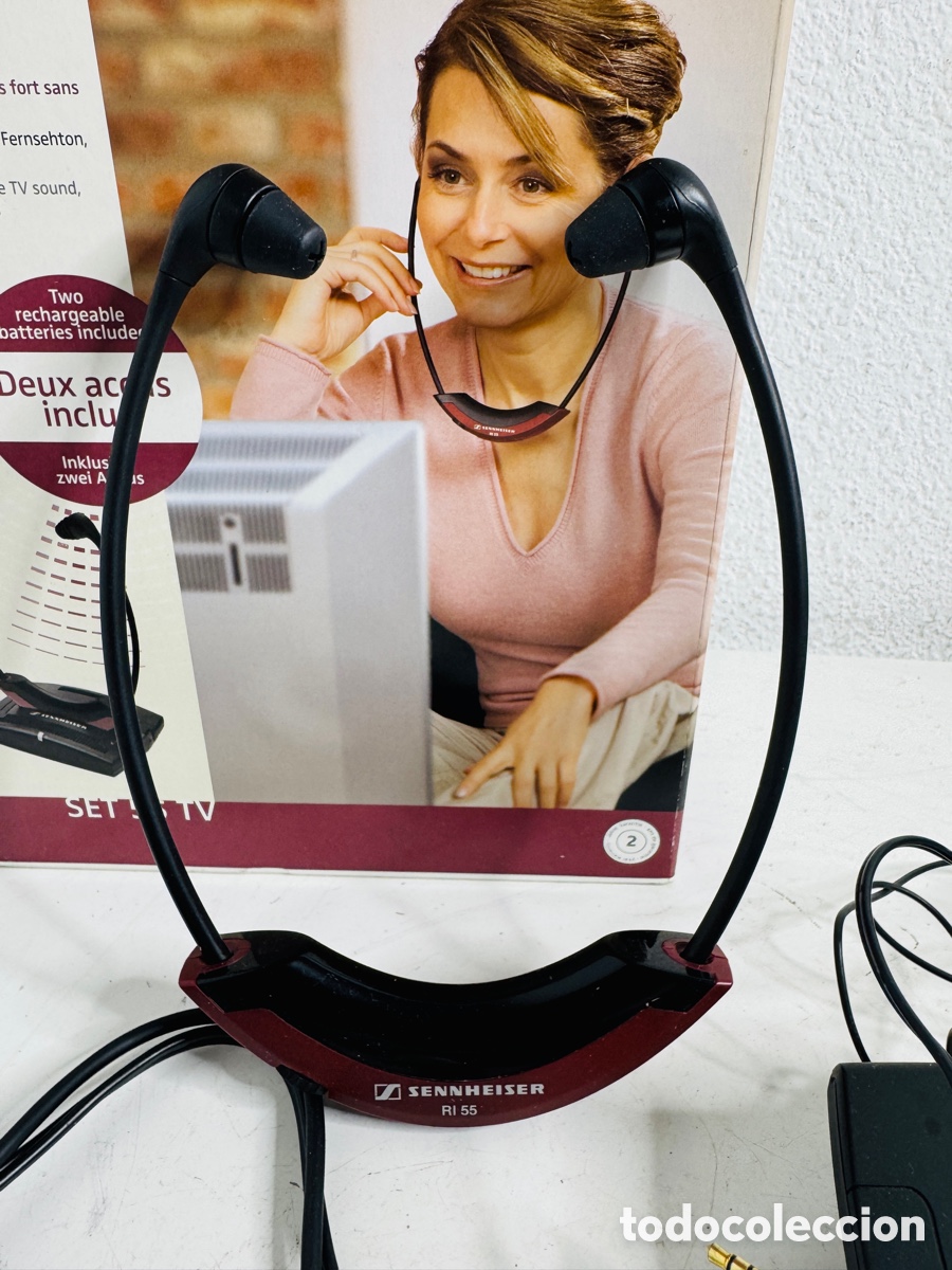 Segunda mano: Sennheiser Set 55 TV Wireless Infrared Receiver - Foto 6
