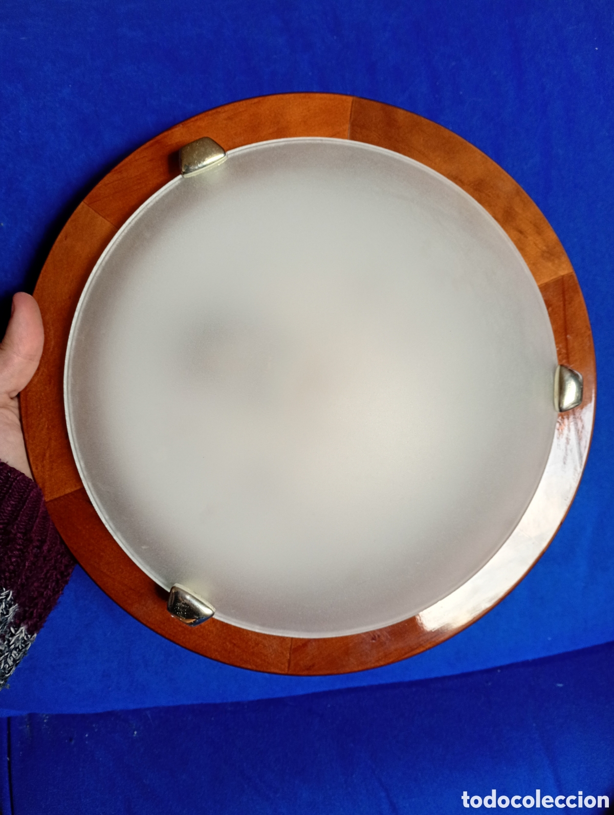Segunda mano: Lampara plaf&oacute;n circular - Foto 1