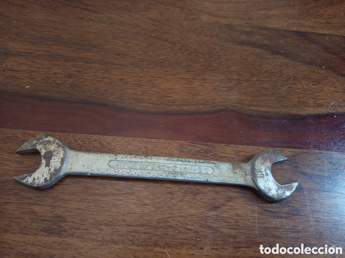 Segunda mano: Llave fija alyco 18 , 19 - Foto 1