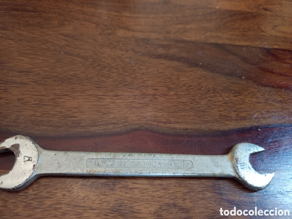 Segunda mano: Llave fija alyco 16 , 17 - Foto 2