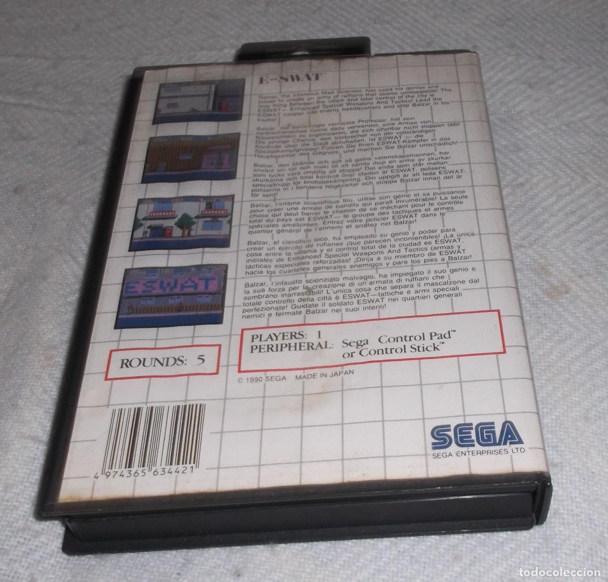 Segunda mano: Sega E - SWAT a&ntilde;o 1990 - Foto 2
