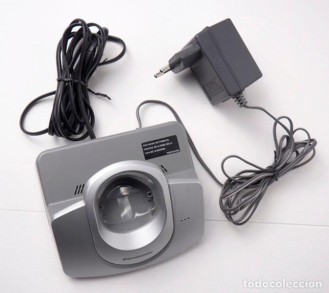 Segunda mano: Tel&eacute;fono Panasonic inal&aacute;mbrico doble. Gris - Foto 8