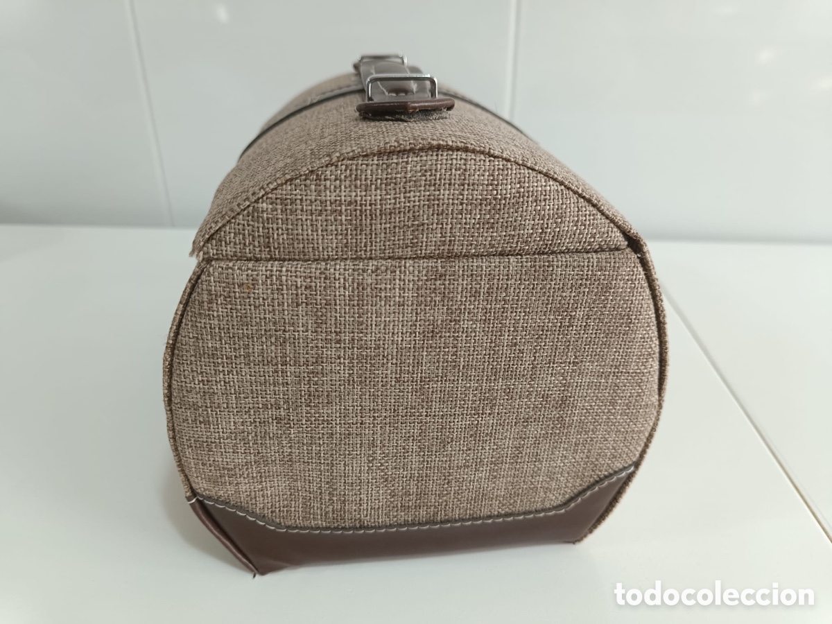 Segunda mano: Joyero tela beige y marr&oacute;n - Foto 11