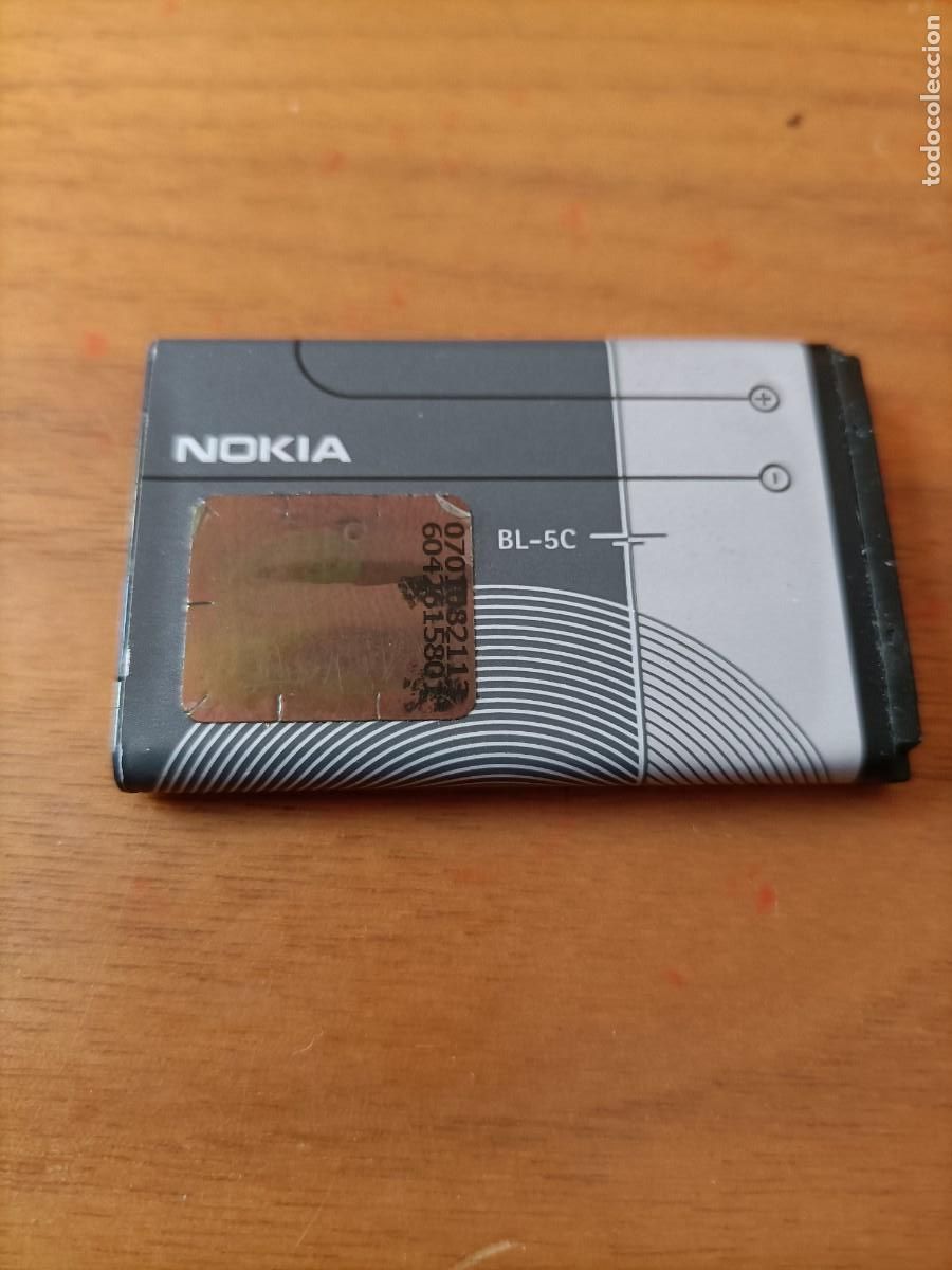 Segunda mano: BATERIA NOKIA DE LITIO BL-5C 3.7V - Foto 1