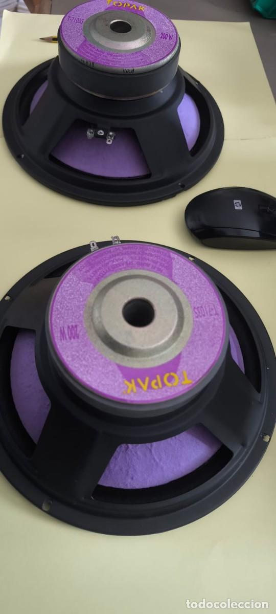 Segunda mano: Altavoces TOPAK 200W (m&aacute;x 400W), 4 Ohnios - Foto 5