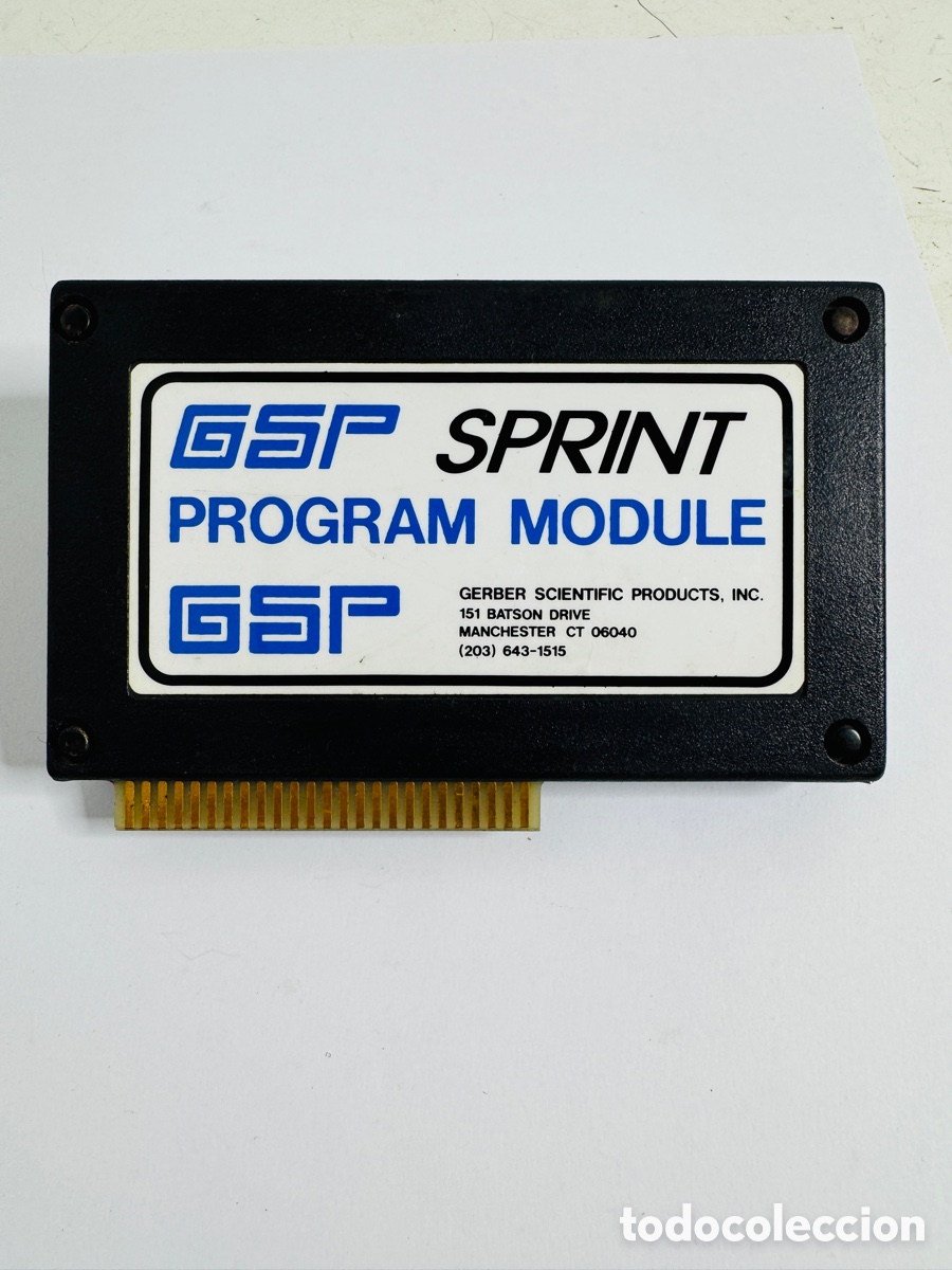 Segunda mano: GSP Sprint Program Module Cartridge GERBER SCIENTIFIC 1988 - Foto 2