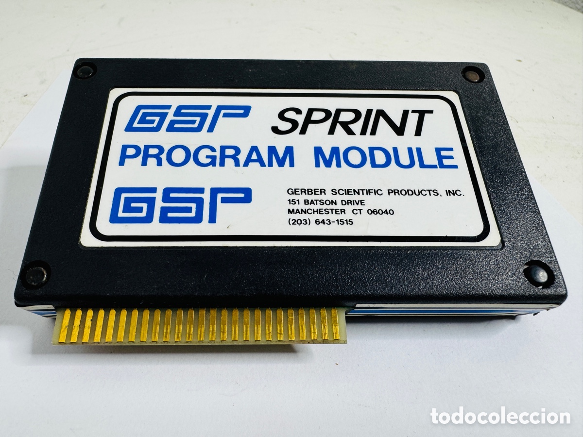 Segunda mano: GSP Sprint Program Module Cartridge GERBER SCIENTIFIC 1988 - Foto 3