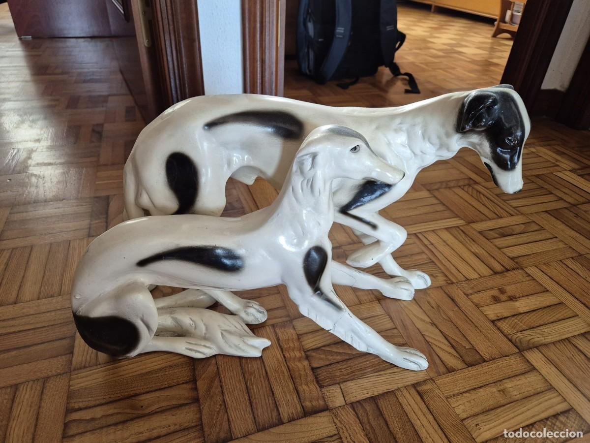 Segunda mano: Figuras de galgos Arte Bachero - Foto 1