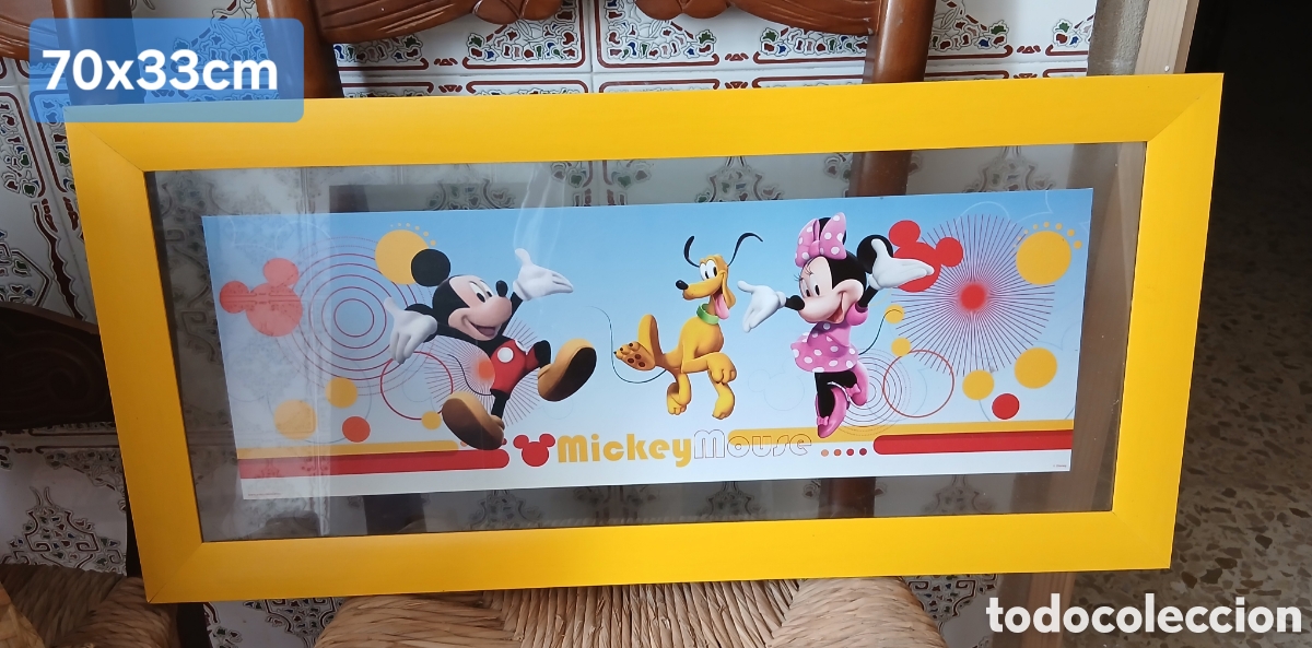 Segunda mano: Cuadros Mickey Mouse decoraci&oacute;n infantil - Foto 2