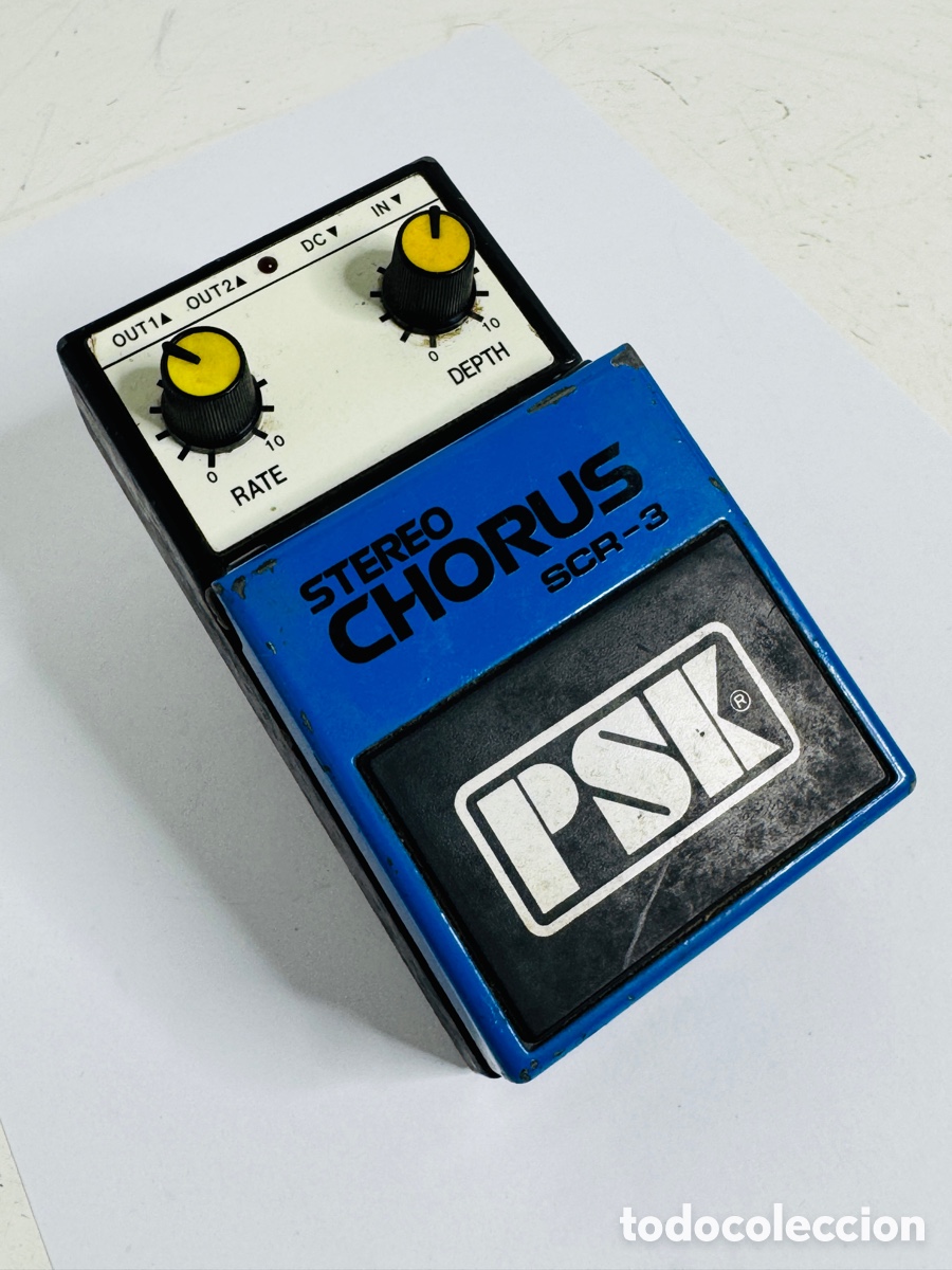Segunda mano: pedal de efectos de guitarra PSK Stereo Chorus SCR-3 - Foto 2
