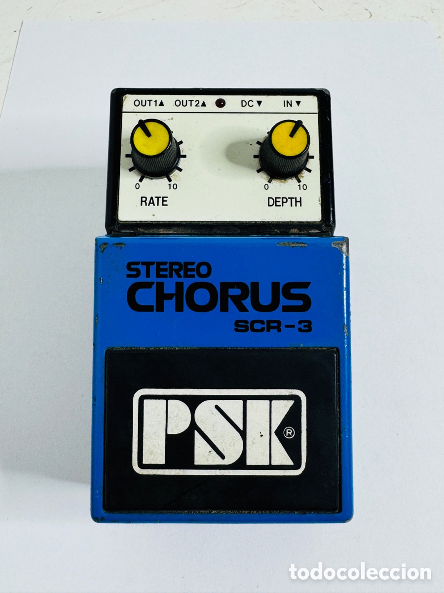 Segunda mano: pedal de efectos de guitarra PSK Stereo Chorus SCR-3 - Foto 3