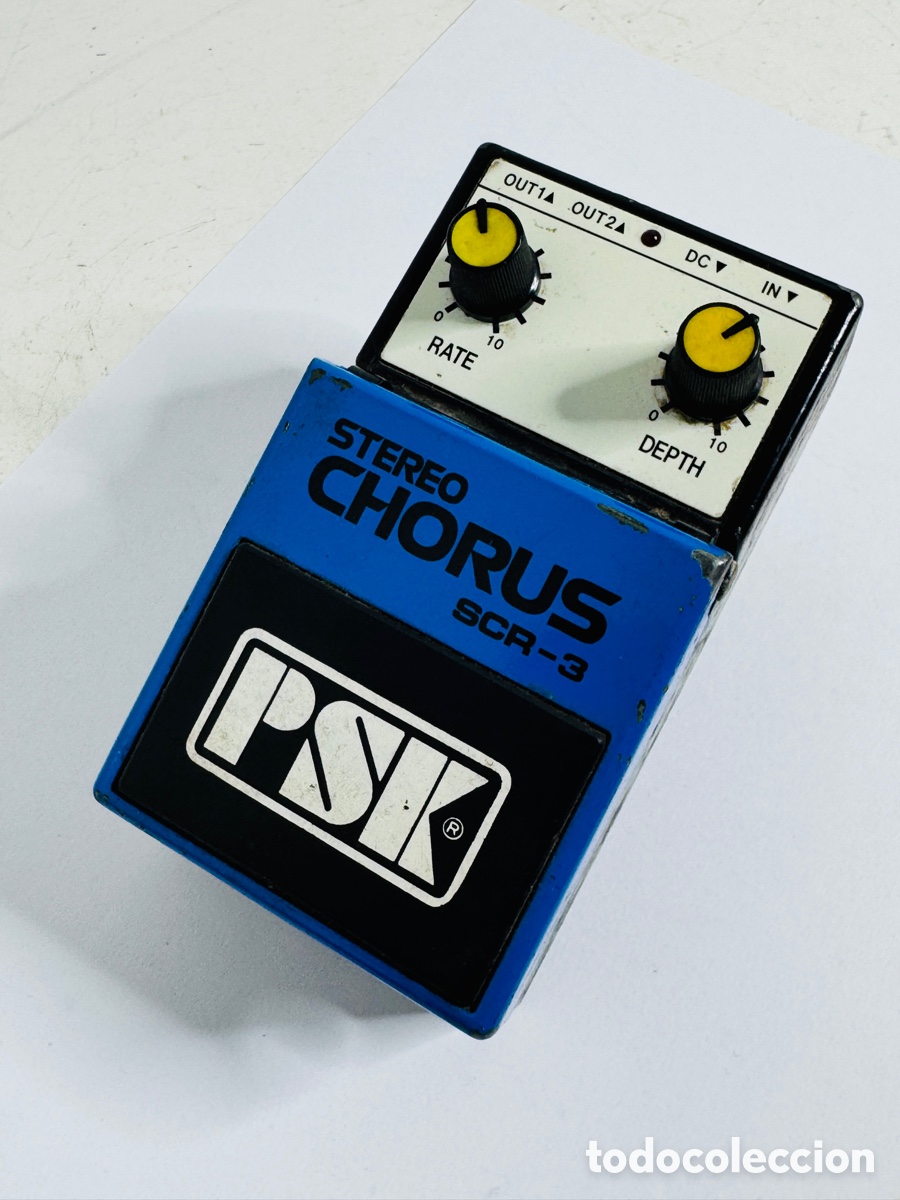 Segunda mano: pedal de efectos de guitarra PSK Stereo Chorus SCR-3 - Foto 5