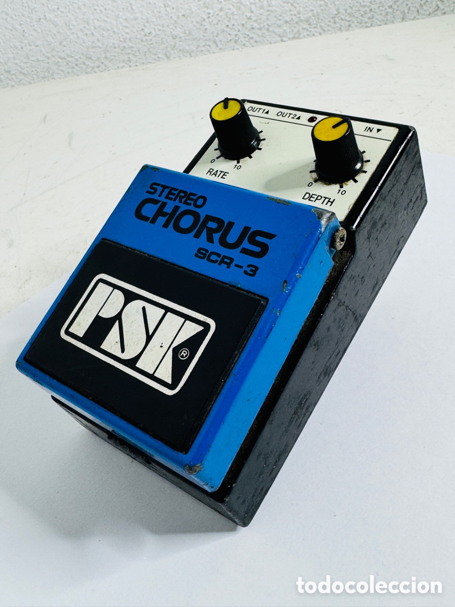 Segunda mano: pedal de efectos de guitarra PSK Stereo Chorus SCR-3 - Foto 6
