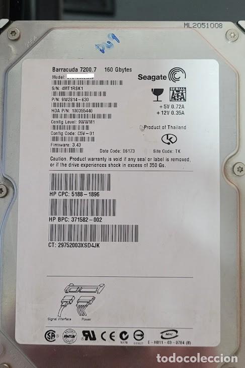 Segunda mano: Disco Duro Seagate Barracuda 7200.7 - Foto 1