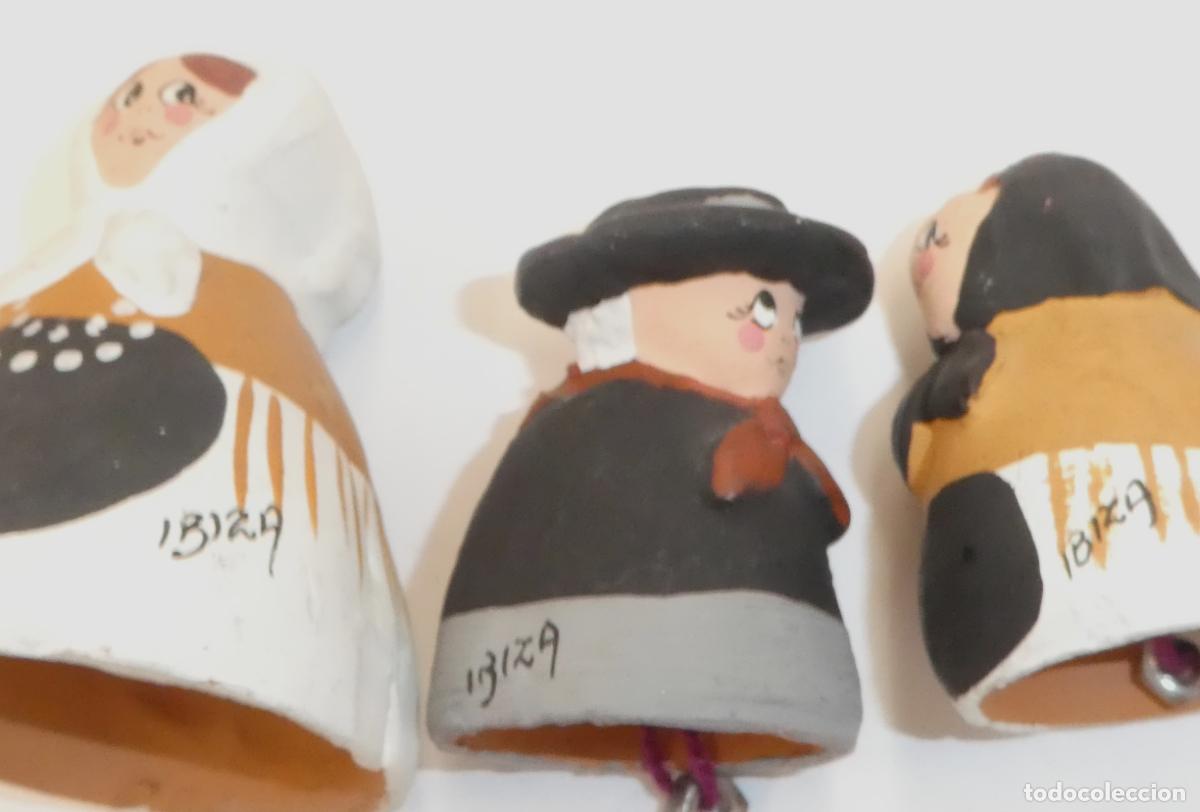Segunda mano: 3 figuras ibicencas de barro , pintadas a mano - Foto 3