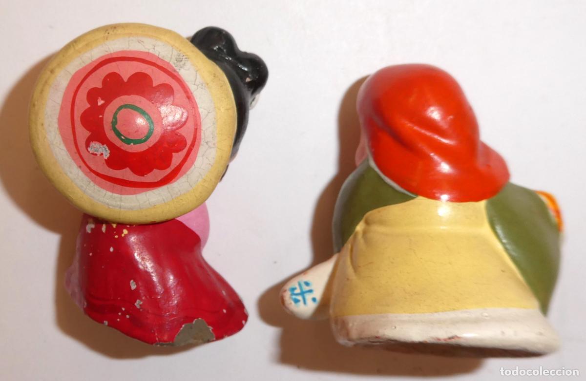 Segunda mano: 2 figuras Japonesas de barro , pintadas a mano - Foto 3