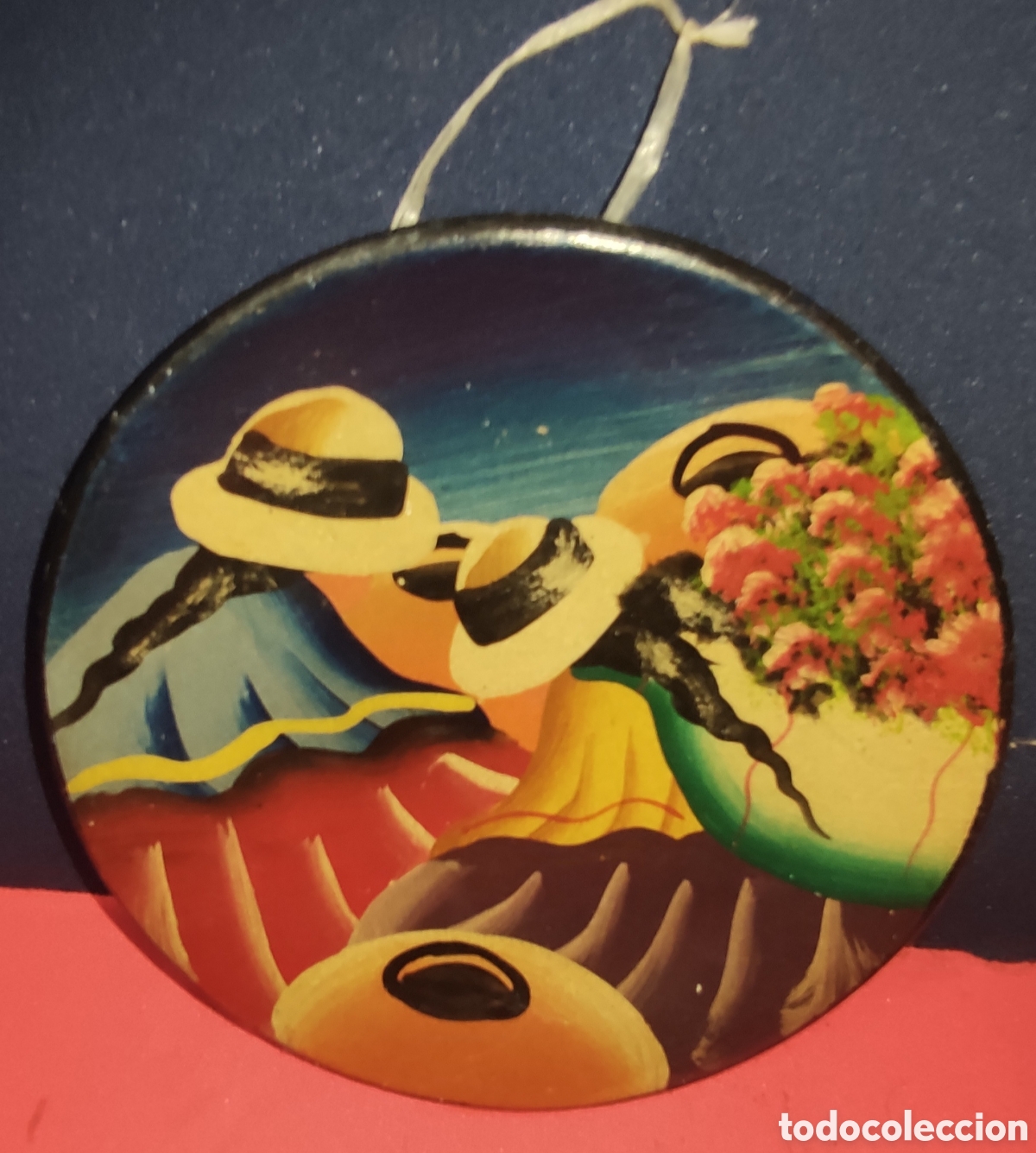 Segunda mano: Plato decorativo Ecuador - Foto 1