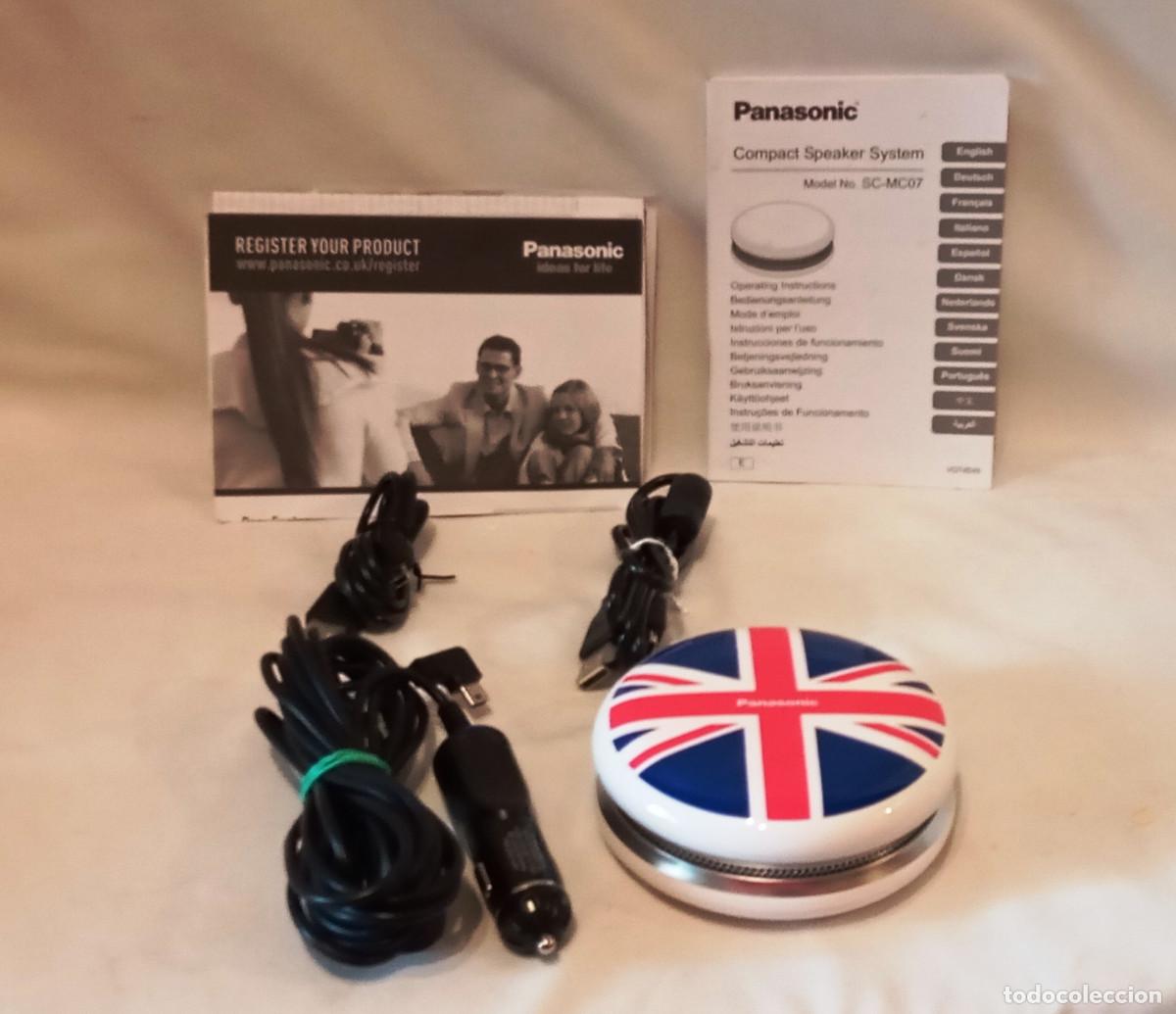 Segunda mano: Altavoz Port&aacute;til Panasonic SC-MC07. - Foto 1