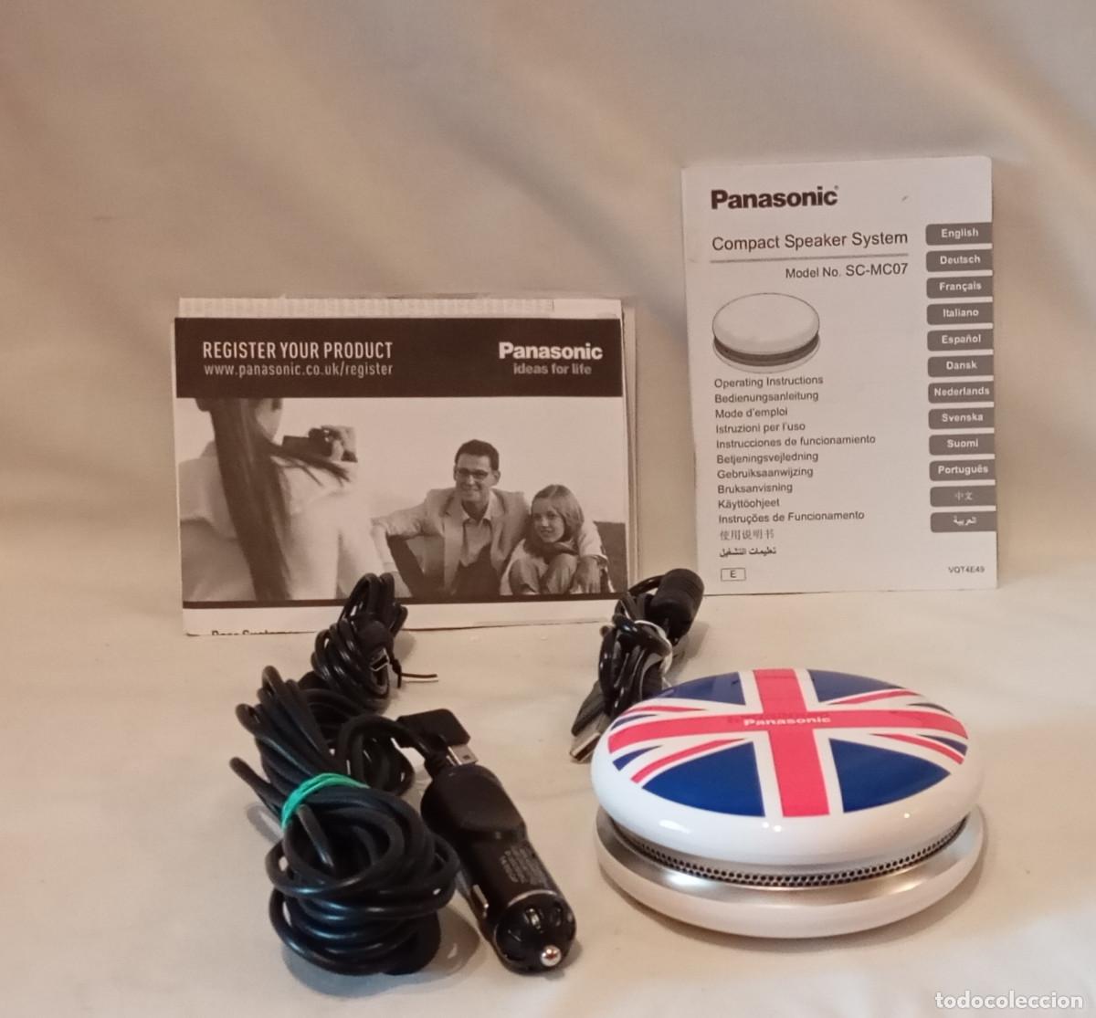 Segunda mano: Altavoz Port&aacute;til Panasonic SC-MC07. - Foto 2