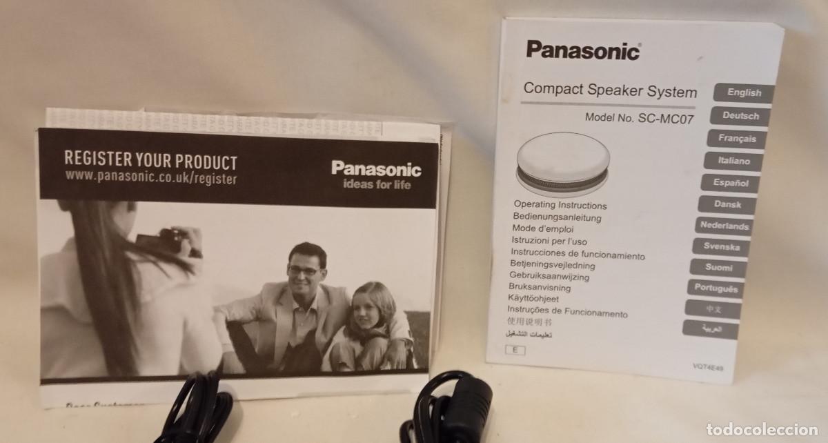 Segunda mano: Altavoz Port&aacute;til Panasonic SC-MC07. - Foto 4