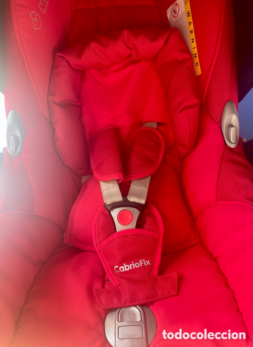 Segunda mano: Silla de coche Maxi-Cosi CabrioFix i-Size roja - Foto 2