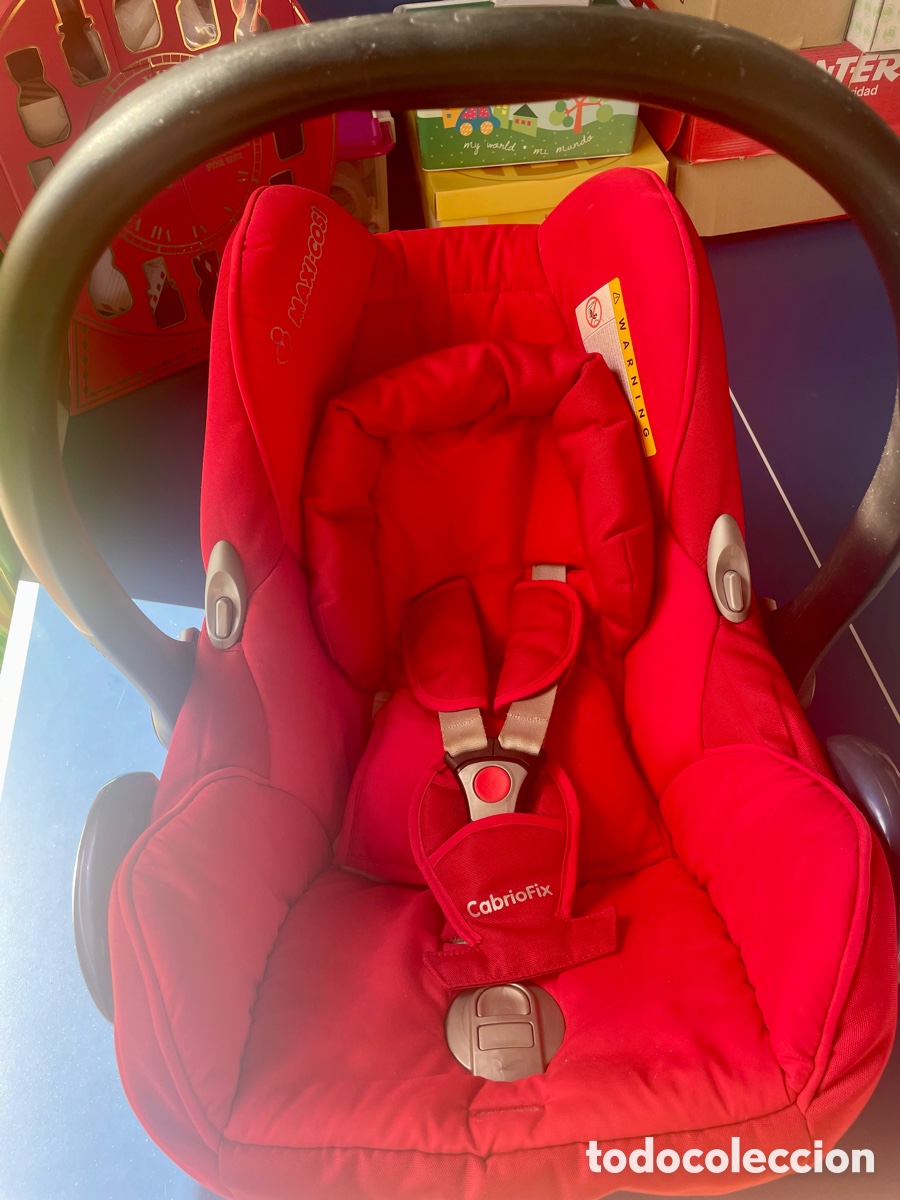 Segunda mano: Silla de coche Maxi-Cosi CabrioFix i-Size roja - Foto 3