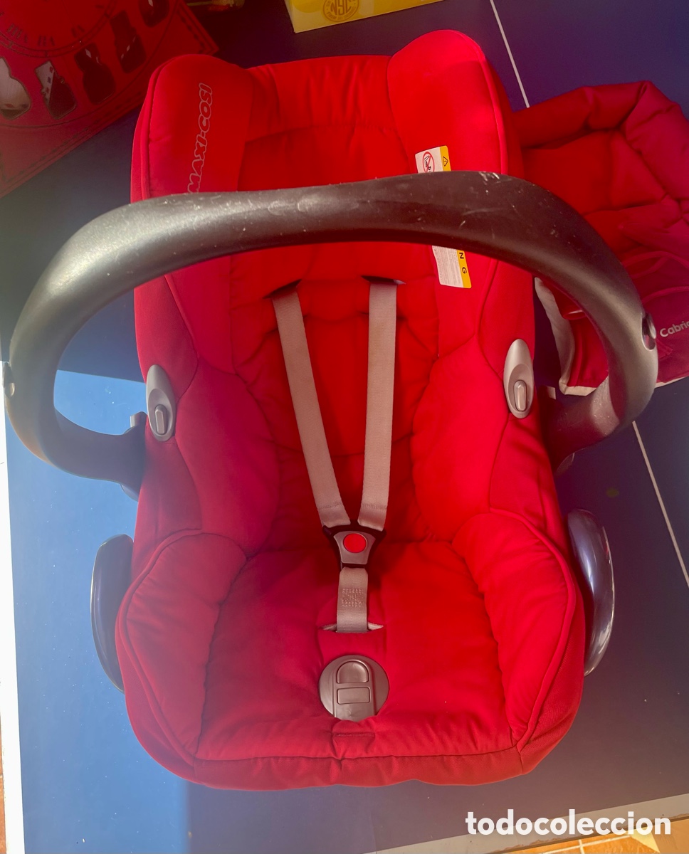 Segunda mano: Silla de coche Maxi-Cosi CabrioFix i-Size roja - Foto 10