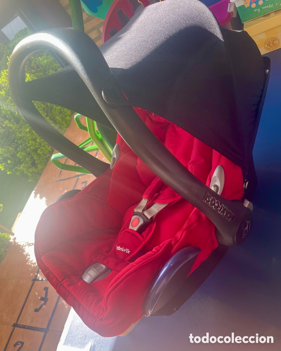 Segunda mano: Silla de coche Maxi-Cosi CabrioFix i-Size roja - Foto 1
