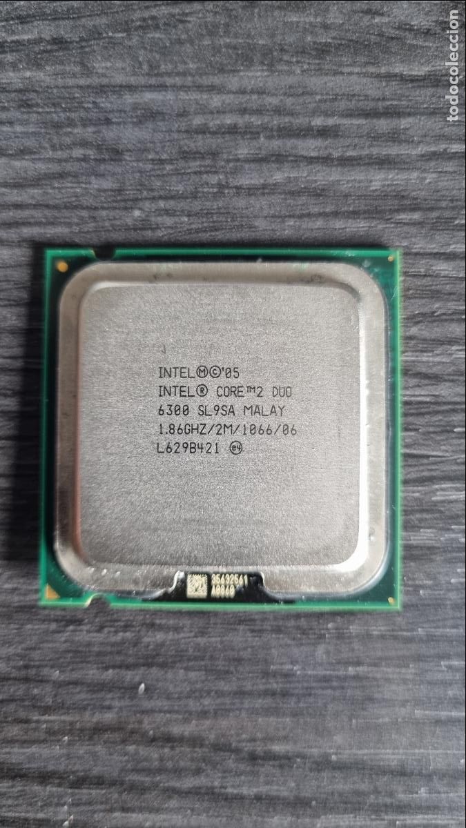 Segunda mano: Procesador (CPU) Intel Core 2 Duo E6300 1.86 GHz / 2 MB / 1066 MHz &ndash; Socket 775 - Foto 1