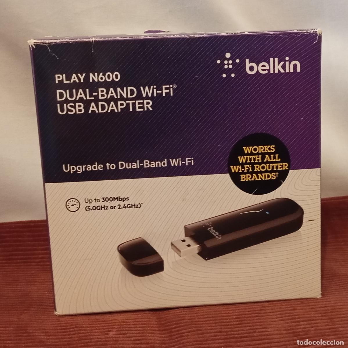 Segunda mano: Adaptador Wifi USB Belkin PLAY N600 - Foto 2