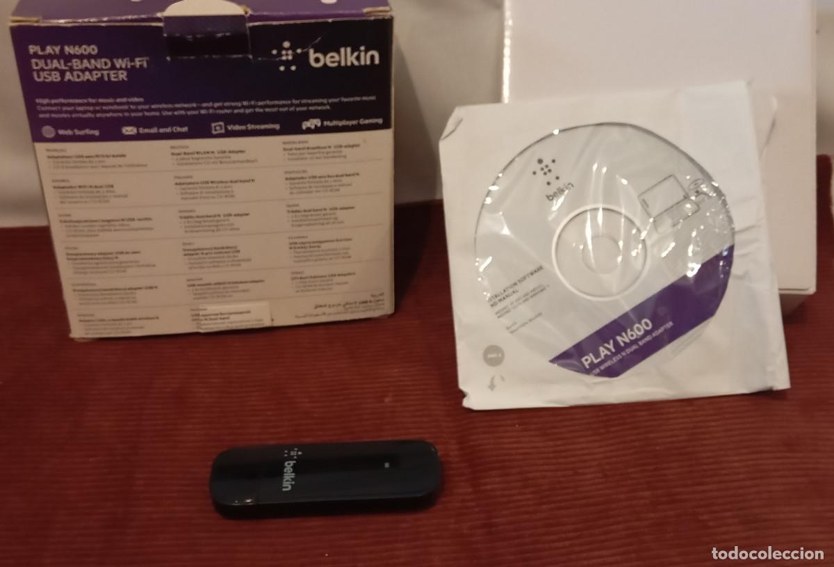 Segunda mano: Adaptador Wifi USB Belkin PLAY N600 - Foto 5