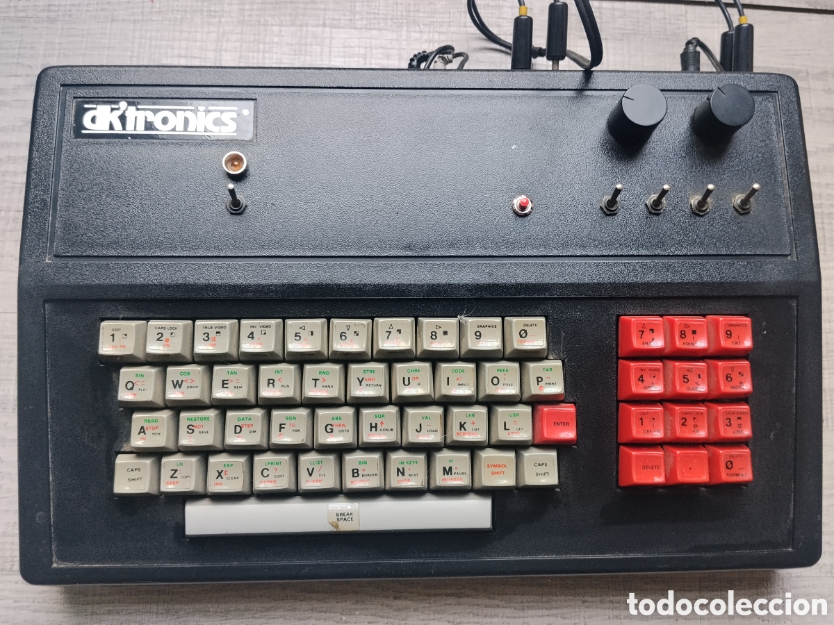 Segunda M&atilde;o: Teclado dk'tronics para spectrum