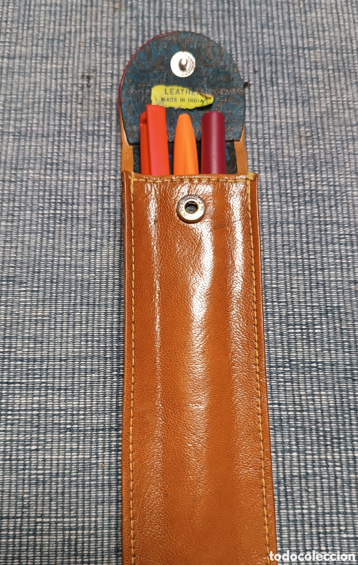 Segunda mano: Funda cuero para Bol&iacute;grafos. - Foto 5