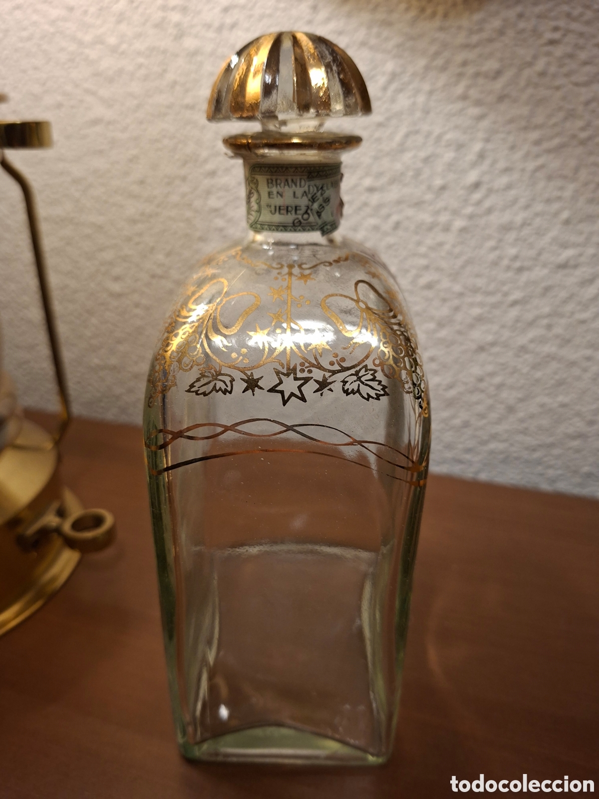 Segunda mano: Botella de cristal de Brandy - Foto 2