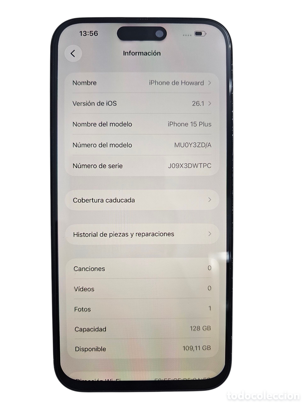 Segunda mano: Movil Iphone 15 Plus 128GB Apple con bater&iacute;a a 88% - Foto 6