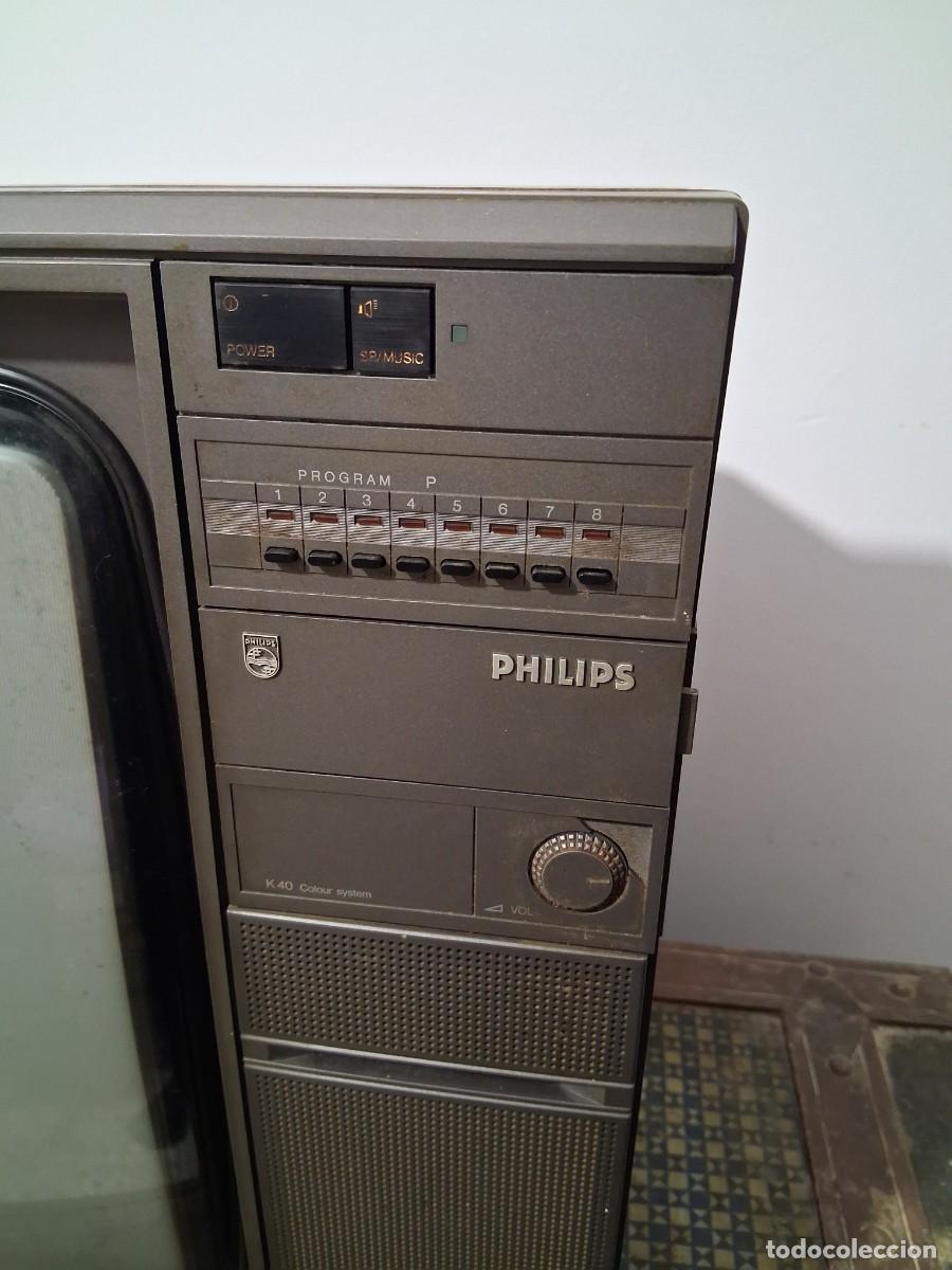 Segunda mano: Televisor televisi&oacute;n Philips K40 K 40 vintage - Foto 3