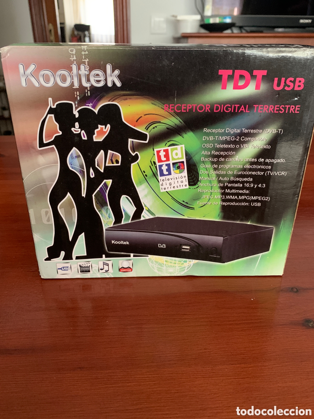Segunda mano: Receptor TDT USB KOOLTEC - Foto 1