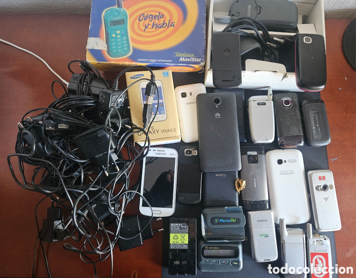 Segunda mano: Lote de telefonos moviles y cargadores - Foto 10