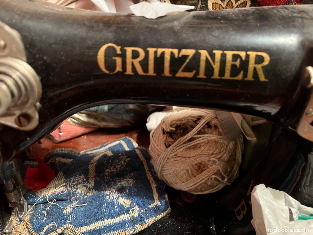Segunda mano: M&aacute;quina de coser antigua GRITZNER - Foto 2