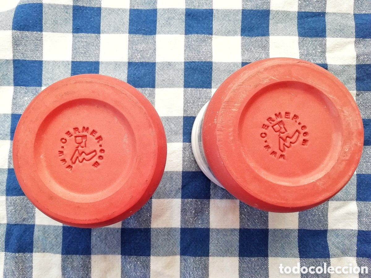 Segunda mano: Vasos de postre cer&aacute;mica vasitos yogur tarros - Foto 4