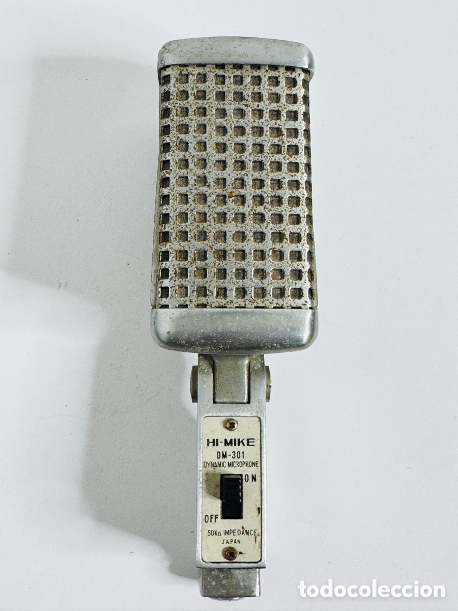 Segunda mano: Vintage 1960s Hi-Mike Chrome Dynamic Microphone Japan - Foto 6