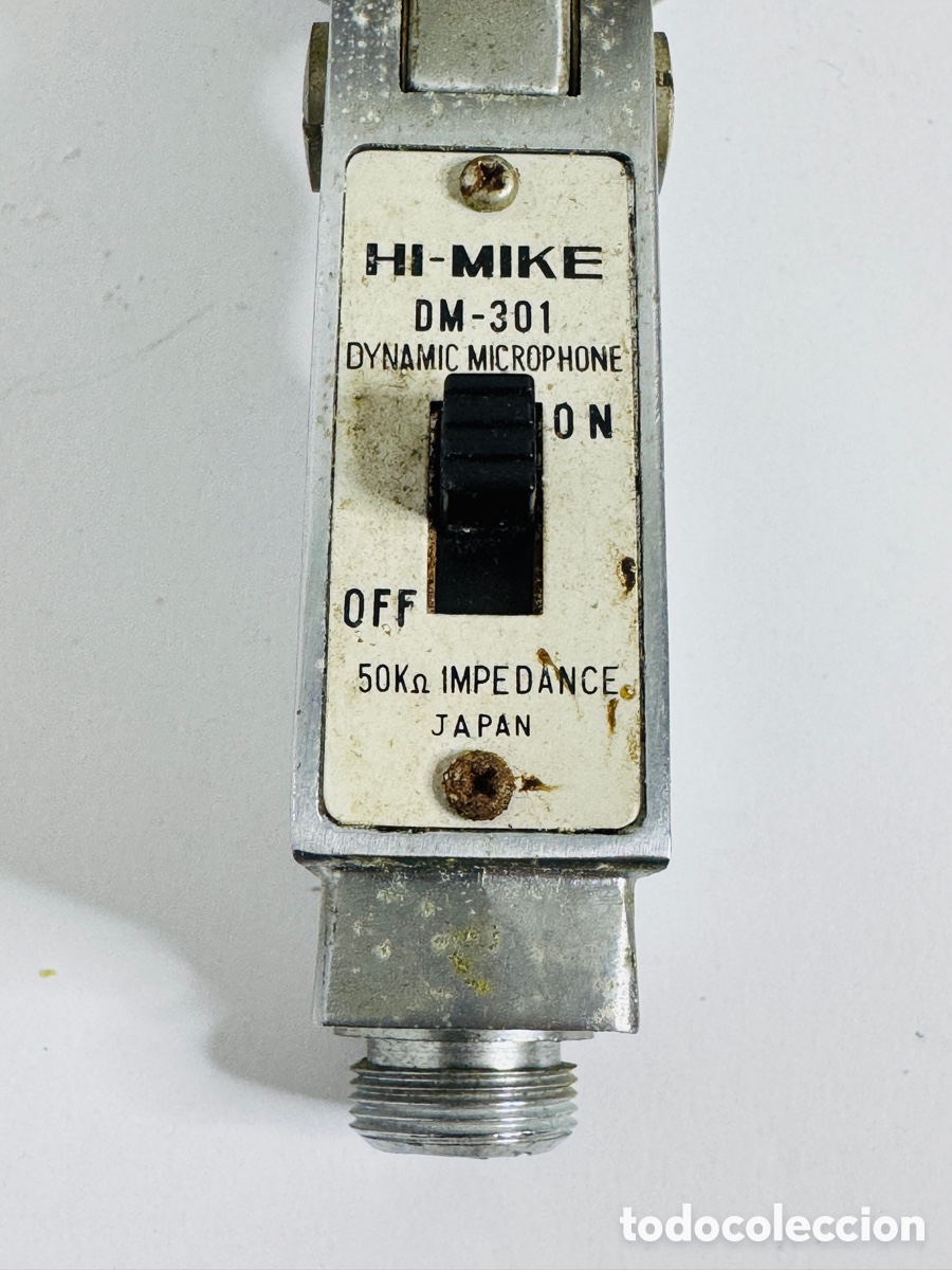 Segunda mano: Vintage 1960s Hi-Mike Chrome Dynamic Microphone Japan - Foto 7