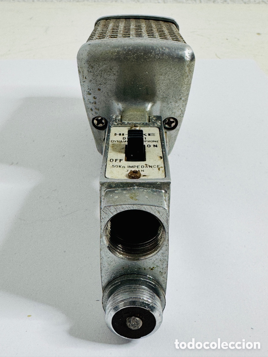 Segunda mano: Vintage 1960s Hi-Mike Chrome Dynamic Microphone Japan - Foto 8