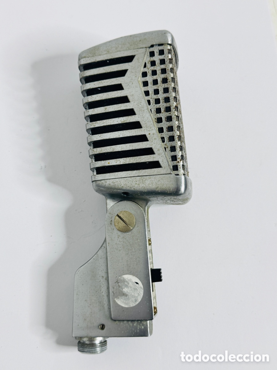 Segunda mano: Vintage 1960s Hi-Mike Chrome Dynamic Microphone Japan - Foto 9