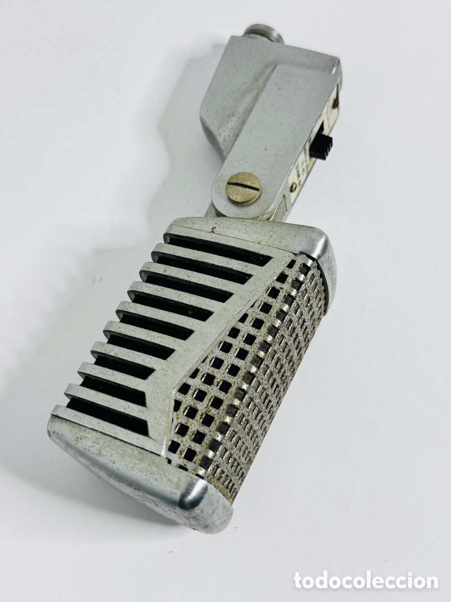 Segunda mano: Vintage 1960s Hi-Mike Chrome Dynamic Microphone Japan - Foto 13